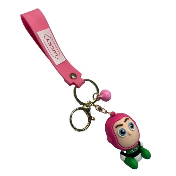 NEW Buzz Lightyear PVC Keychain/Bag Clip - Picture 2 of 5